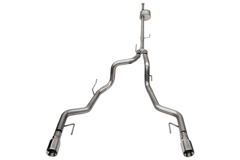 Ford F-150 Performance Exhaust - Dual Rear Exit - CORSA Performance - Xtreme Cat-Back - Polished - `22-`25